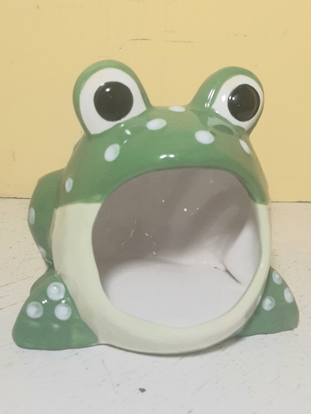 Boston Warehouse Novelty Frog Ceramic Sink Sponge Holder